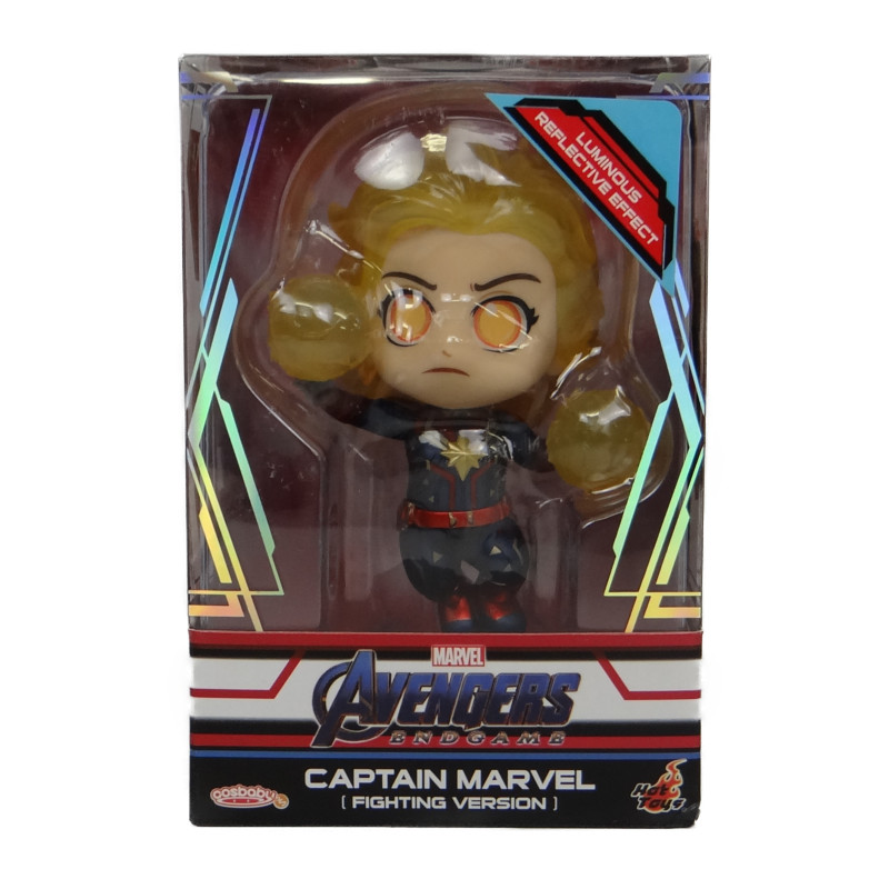 HOT TOYS Cosbaby COS548 Avengers: Endgame [Size S] - Captain Marvel (Binary Form Version)