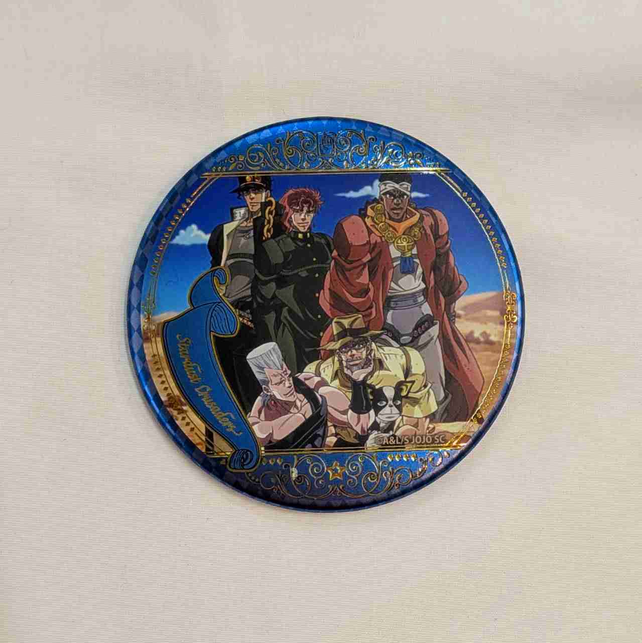 ジョジョの奇妙な冒険 アニメ10周年記念展 場面写缶バッジコレクション(デコレーション仕様) -Stardust Crusaders- Aver. 集合