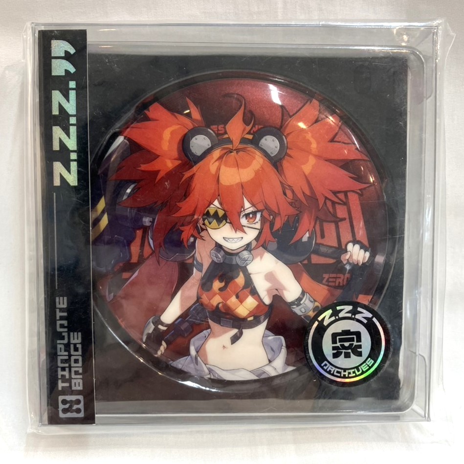Zenless Zone Zero Standing Illustration Series Shirogi Heavy Industries — Can Badge — Creta