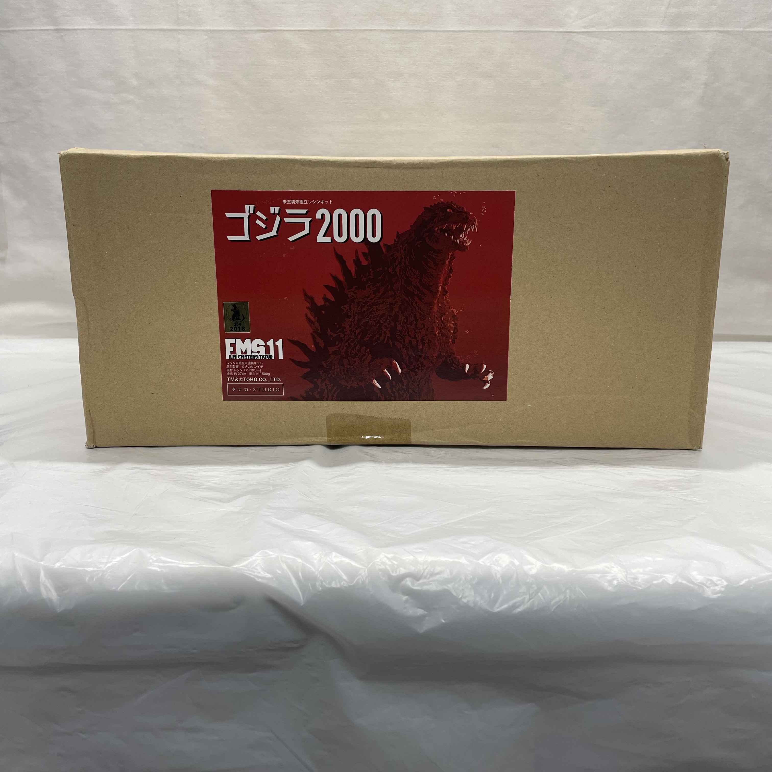 タナカ・STUDIO FMS11 ゴジラ2000 ポスターイラストバージョン レジン未組立未塗装キット