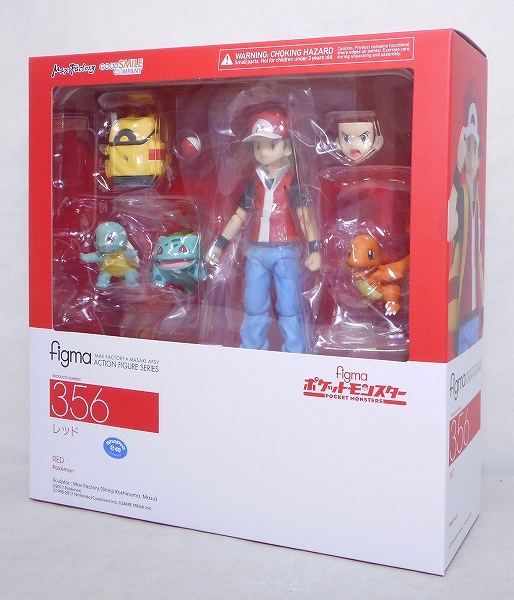 figma 356 レッド 予約特典「ピカチュウ」付