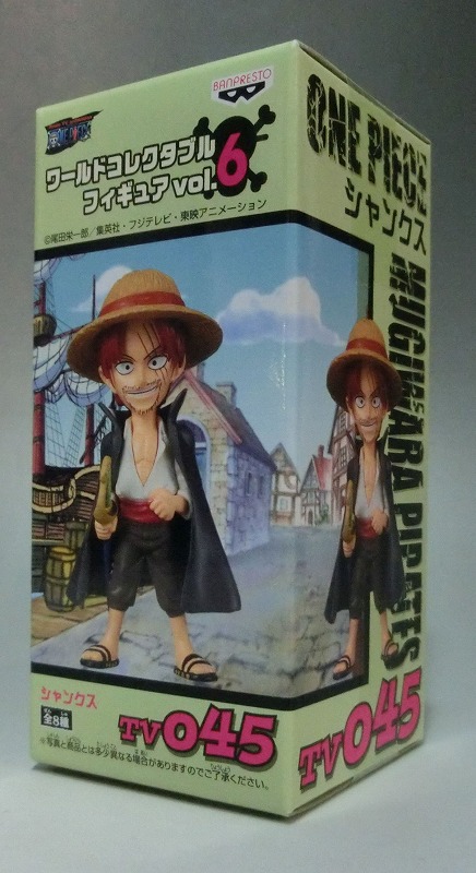 ワンピース ワールドコレクタブルフィギュアVol.6 TV045 シャンクス 46871
