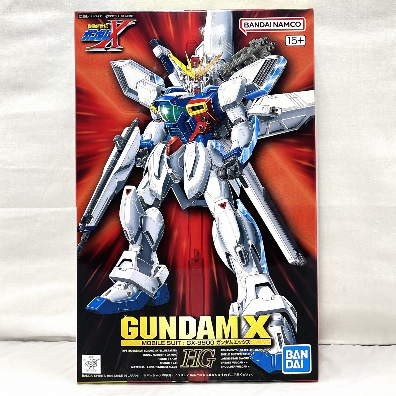 HG 1/100 ガンダムエックス バンダイスピリッツ版