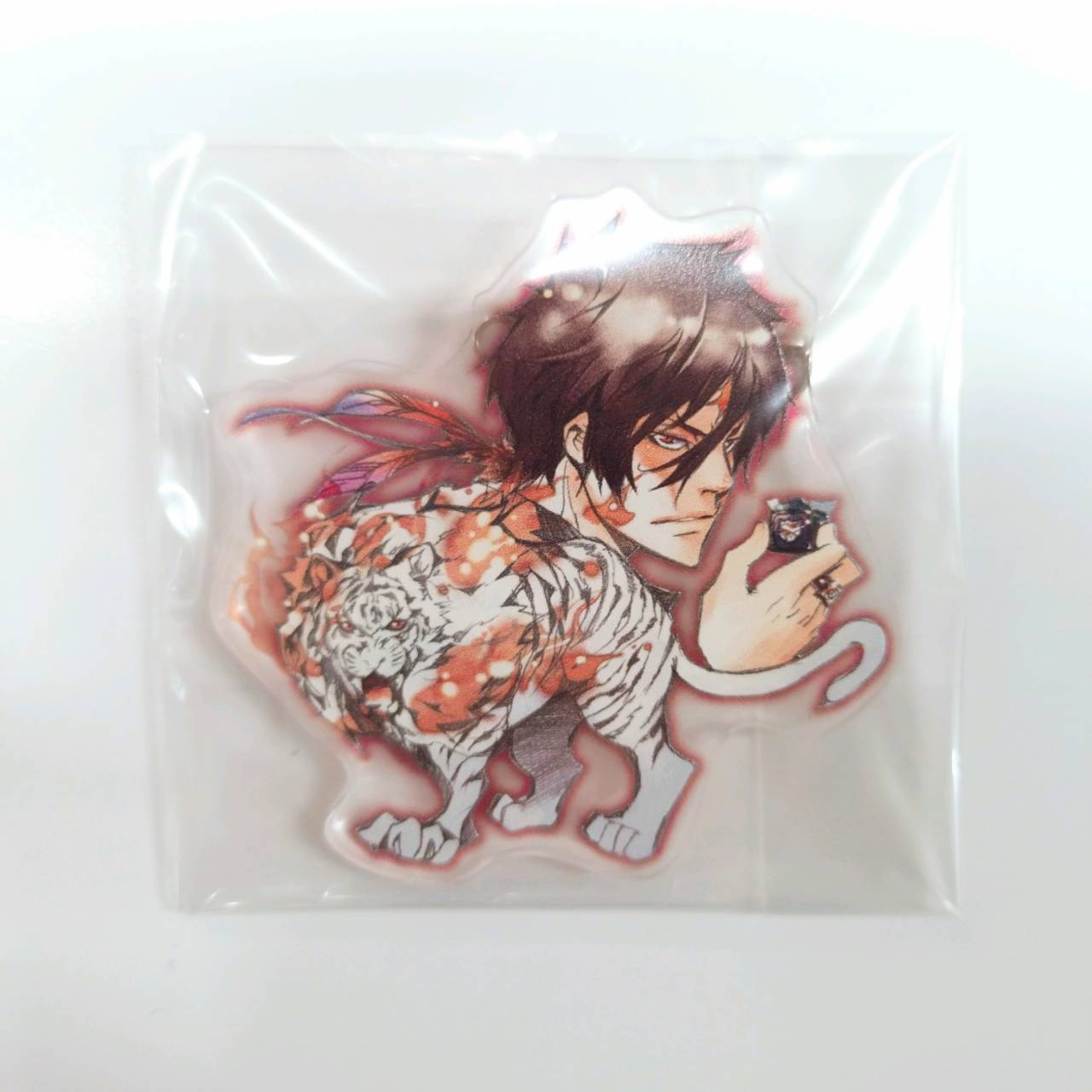 elDLIVE&Katekyō Hittoman REBORN! acrylic badge XANXUS