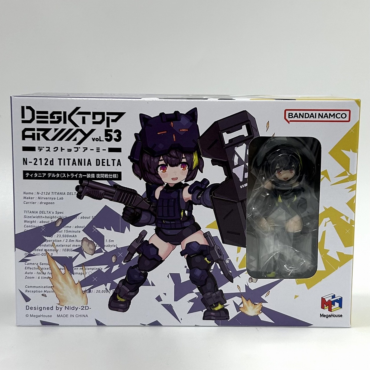 デスクトップアーミー  N-212d ティタニア デルタ(ストライカー装備 夜間戦仕様)