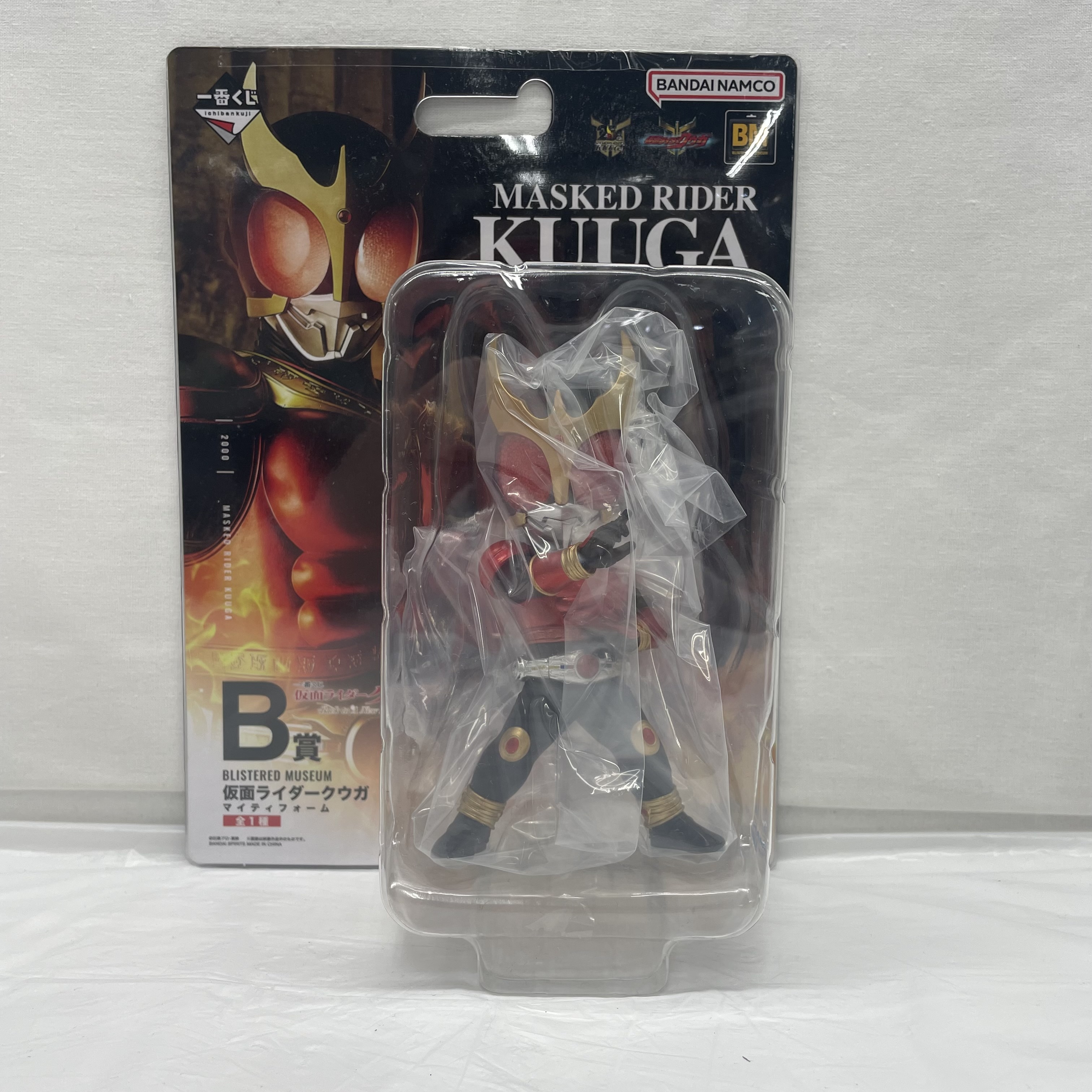一番くじ 仮面ライダークウガ -Back to A New Legend-B賞 BLISTERED MUSEUM 仮面ライダークウガ マイティフォーム