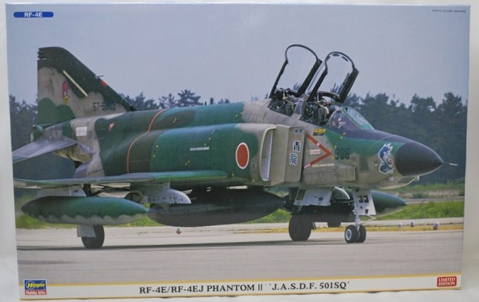 ハセガワ 1/72 RF-4E/RF-4EJ ファントムⅡ ’航空自衛隊 第501飛行隊’(2機セット)