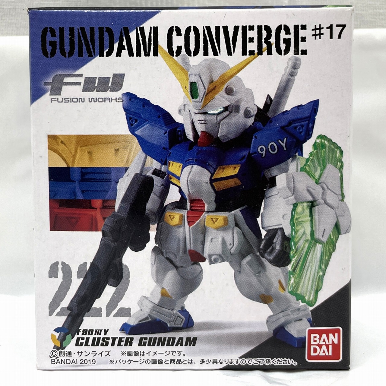 FW Gundam Converge #17 222 Cluster Gundam