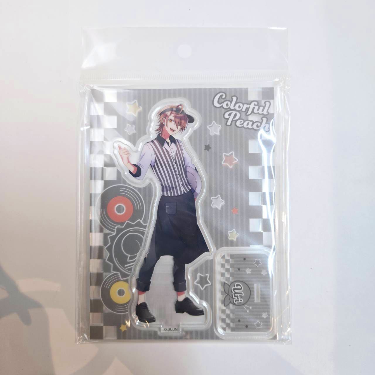 Colorful Peach Acrylic Stand Diner Uri