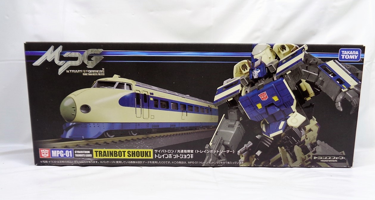 Transformers Masterpiece MPG-01 Trainbot Shouki