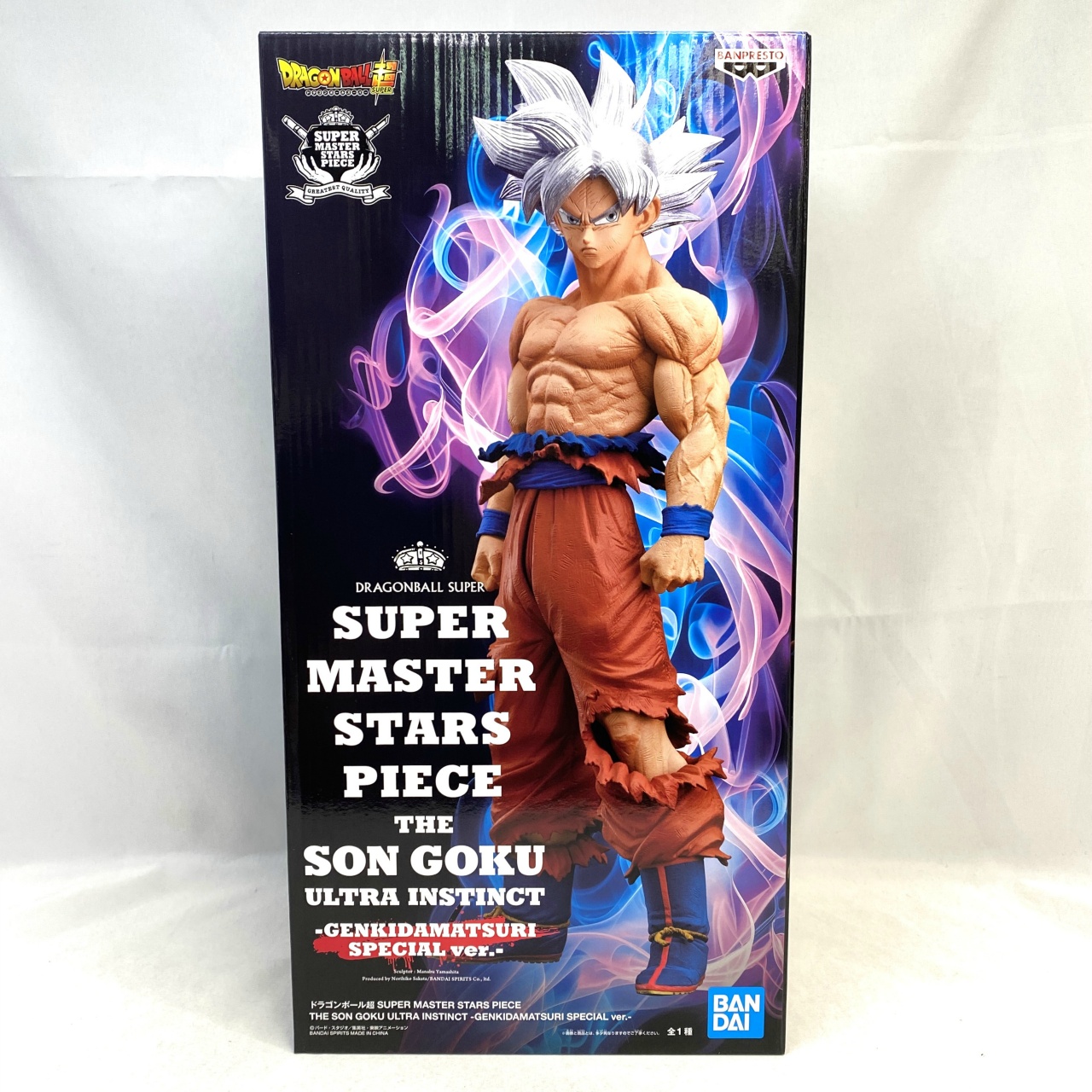 バンダイスピリッツ ドラゴンボール超 SUPER MASTER STARS PIECE THE SON GOKU ULTRA INSTINCT -GENKIDAMATSURI SPECIAL ver.-
