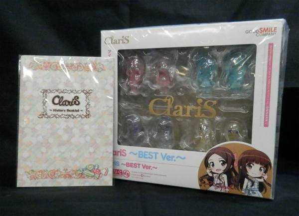 Nendoroid Petit ClariS ~SINGLE BEST 1st~ (Limited production edition) (CD + ClariS Nendoroid Petit 4 types clear ver. included) Limited Edition