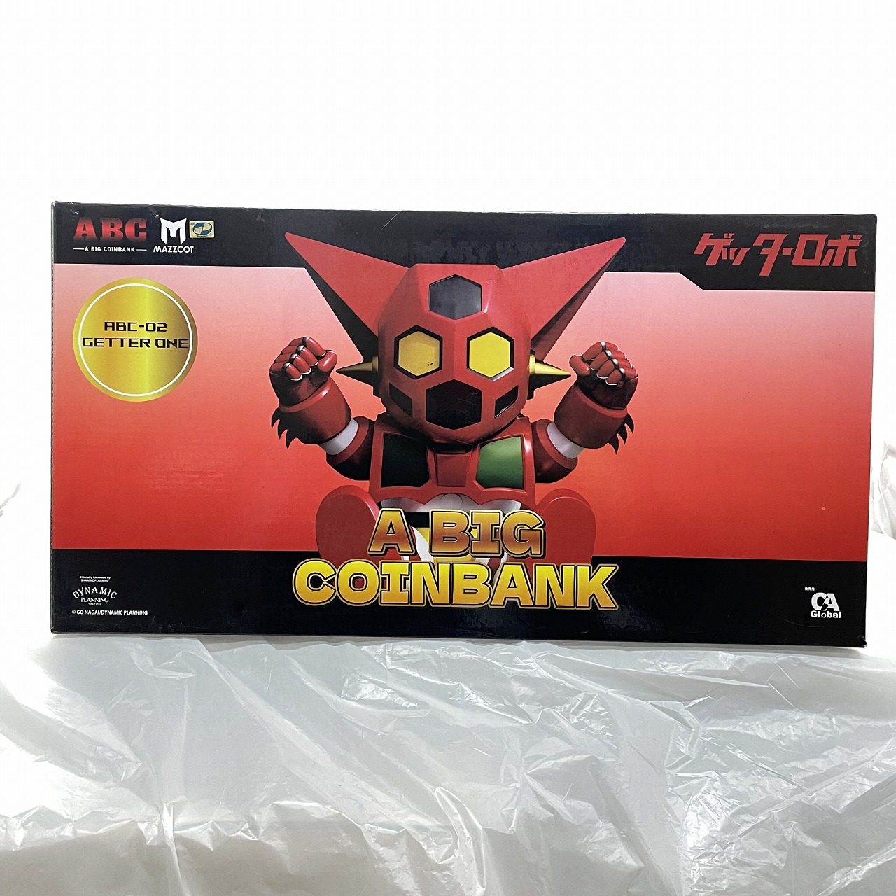 MAZZCOT A BIG COINBANK ゲッターロボ