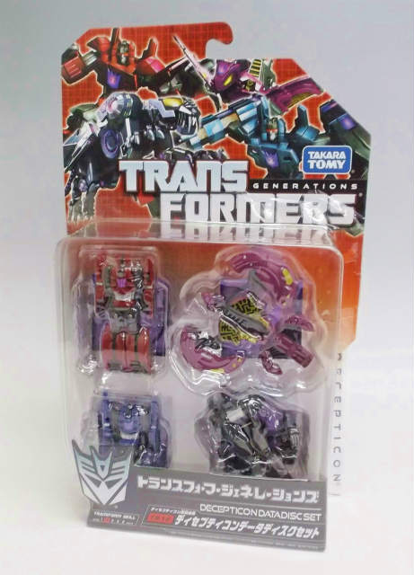 Transformers Generations TG16 Decepticon Data Disk Set