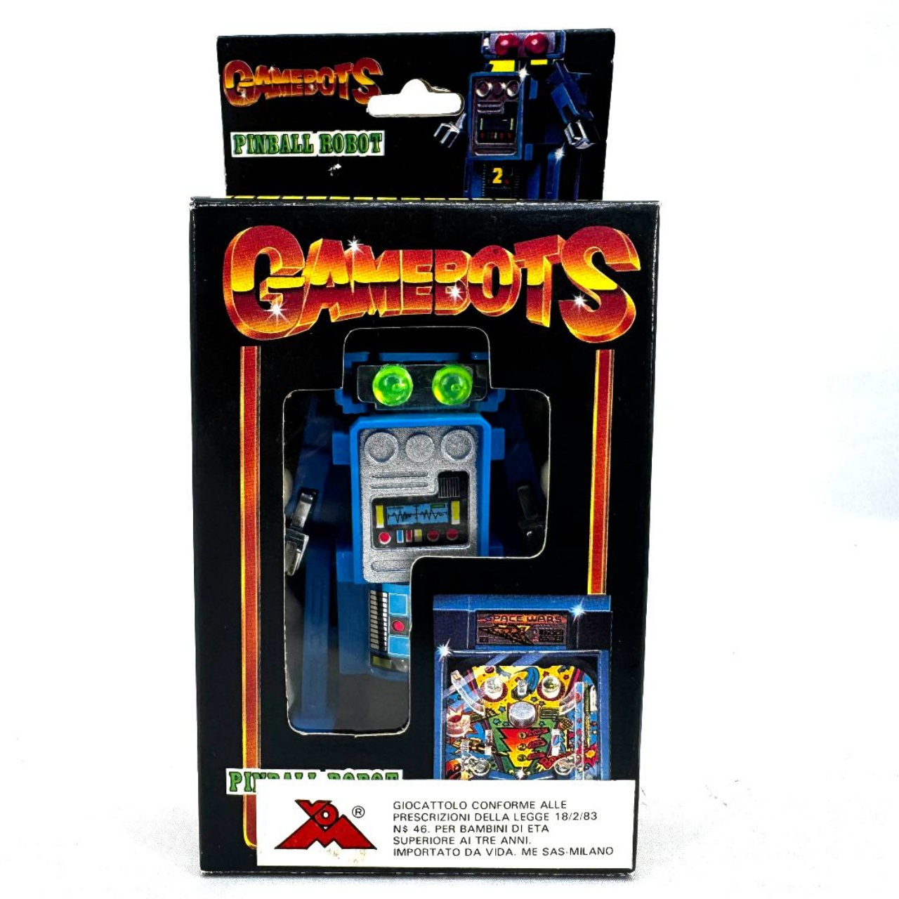 海外版 ピンボールマン GAME BOTS PINBALL ROBOT