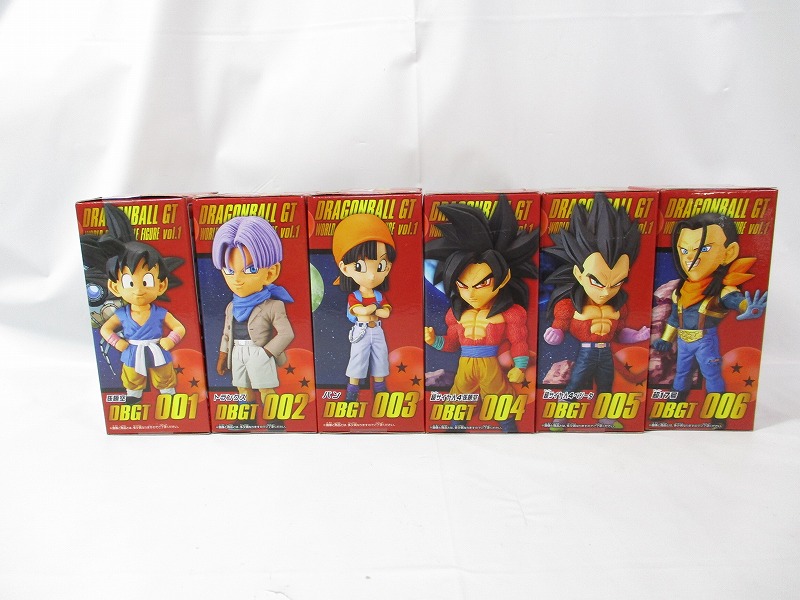 ドラゴンボールGT ワールドコレクタブルフィギュア Vol.1 6種セット 82093