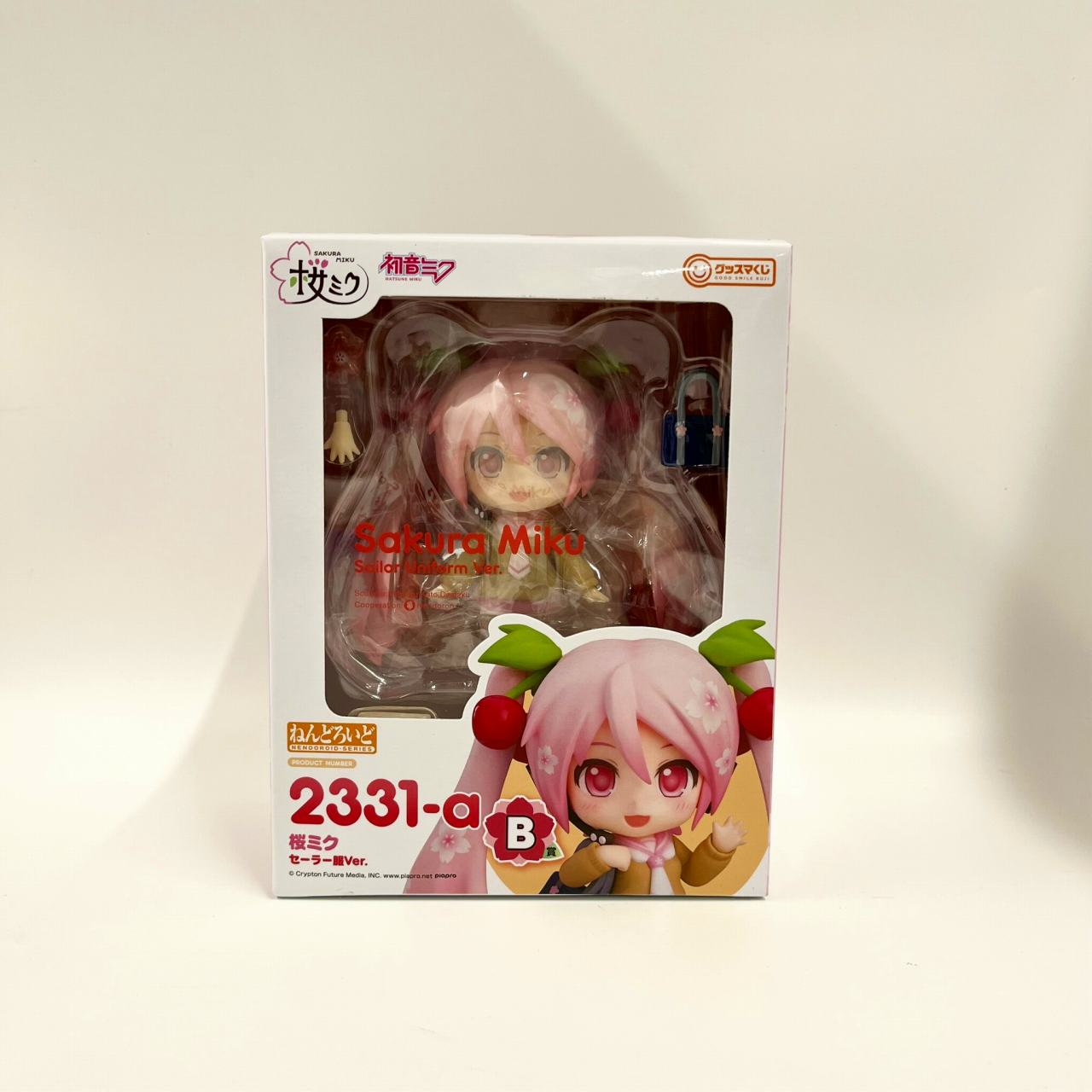 ねんどろいど 桜ミク セーラー服 Ver. 「グッスマくじ 桜ミク“2024”」 B賞 フィギュア