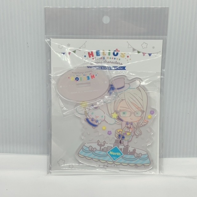 エリオスライジングヒーローズ x サンリオキャラクターズ アクリルスタンド 7 ヴィクター・ヴァレンタイン x シナモロール
