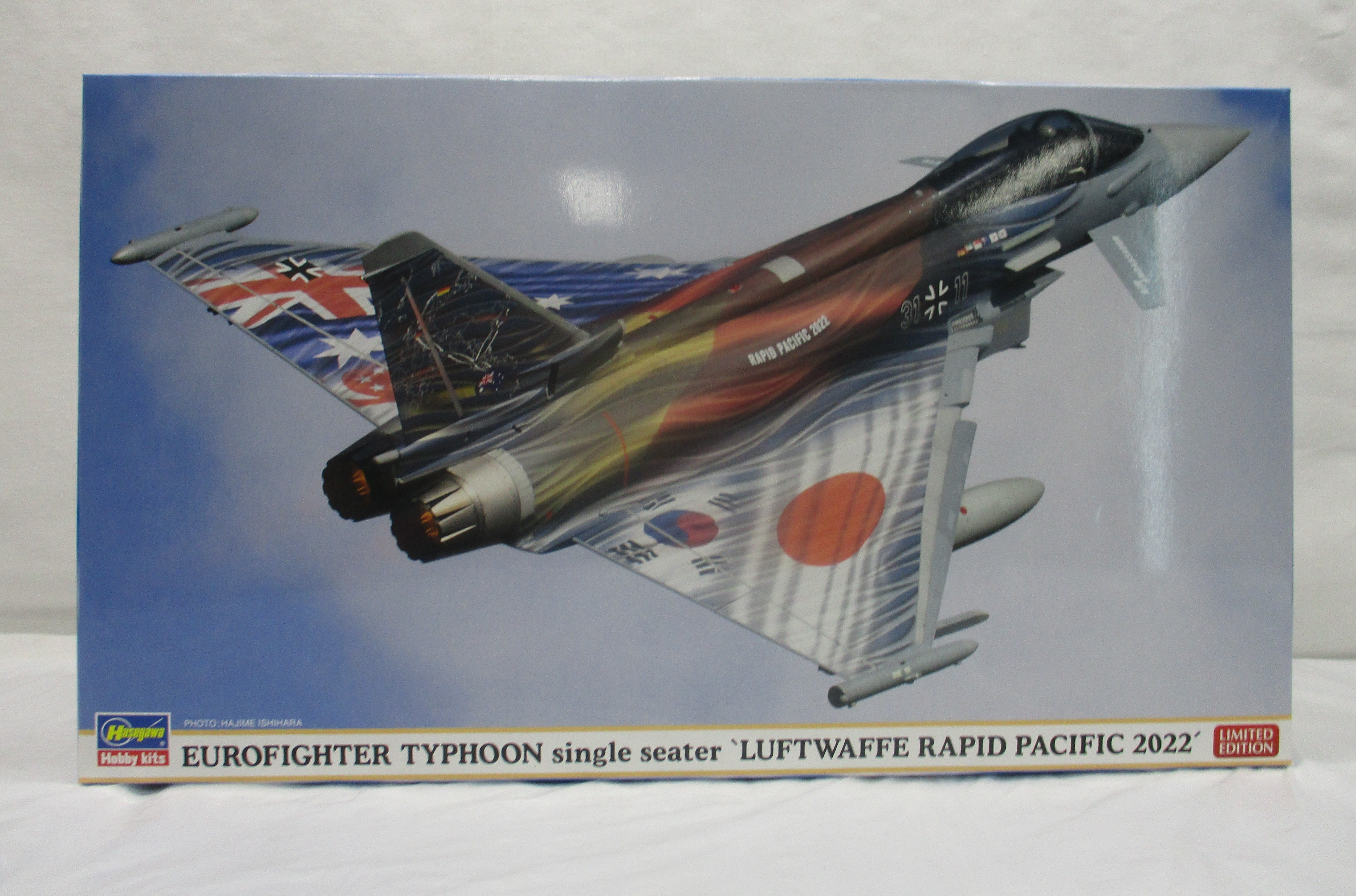 ハセガワ 1/72 ユーロファイター タイフーン 単座型 ドイツ空軍 ラピッド・パシフィック 2022