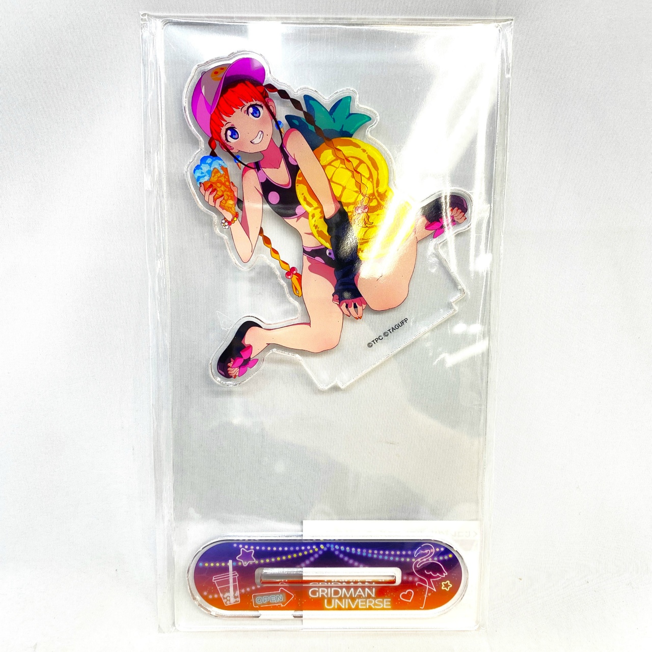 くじコレ グリッドマン ユニバース ナイトプールVer. B-04 アクリルスタンド【飛鳥川ちせ】