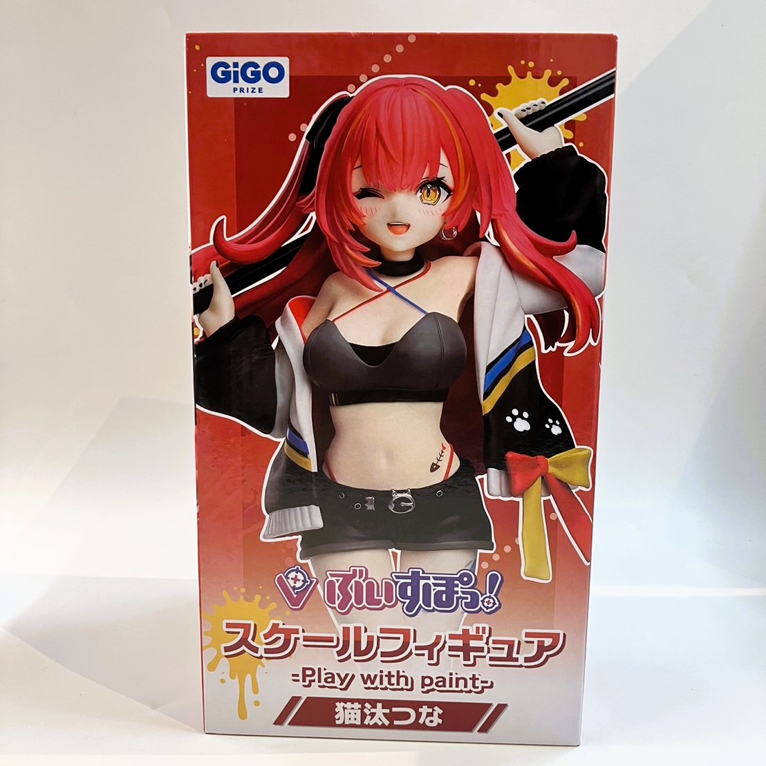 GIGO ぶいすぽっ!スケールフィギュア- Play with paint- 猫汰つな