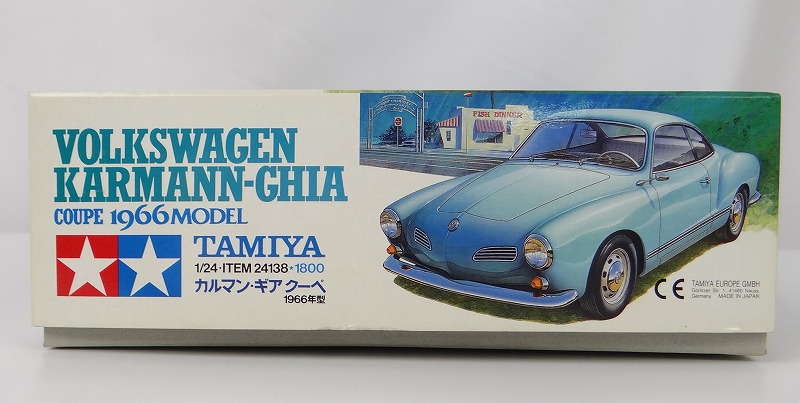 タミヤ 1/24 カルマンギア クーペ 1966年型 ディスプレイキット