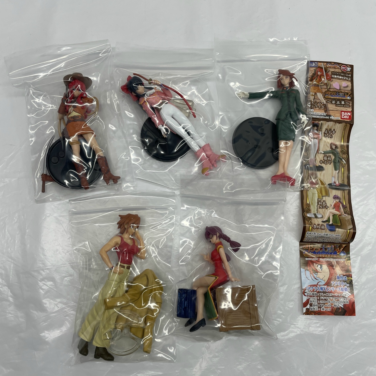 バンダイ HGIF サクラ大戦～第5幕～　全種セット