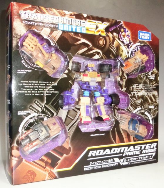 Transformers United EX03 Roadmaster Prime Mode