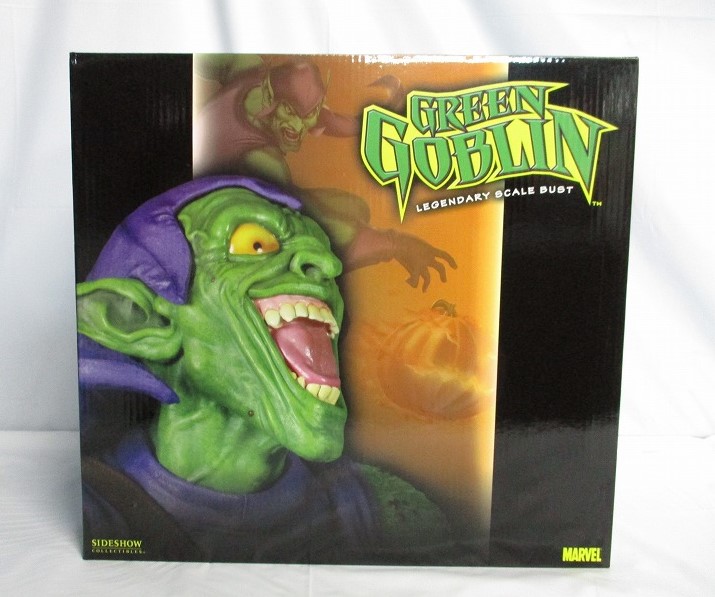 SIDESHOW Green Goblin Legendary Scale Bust statue