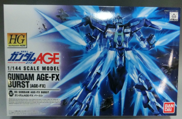 HG 1/144 ガンダムAGE-FXバースト