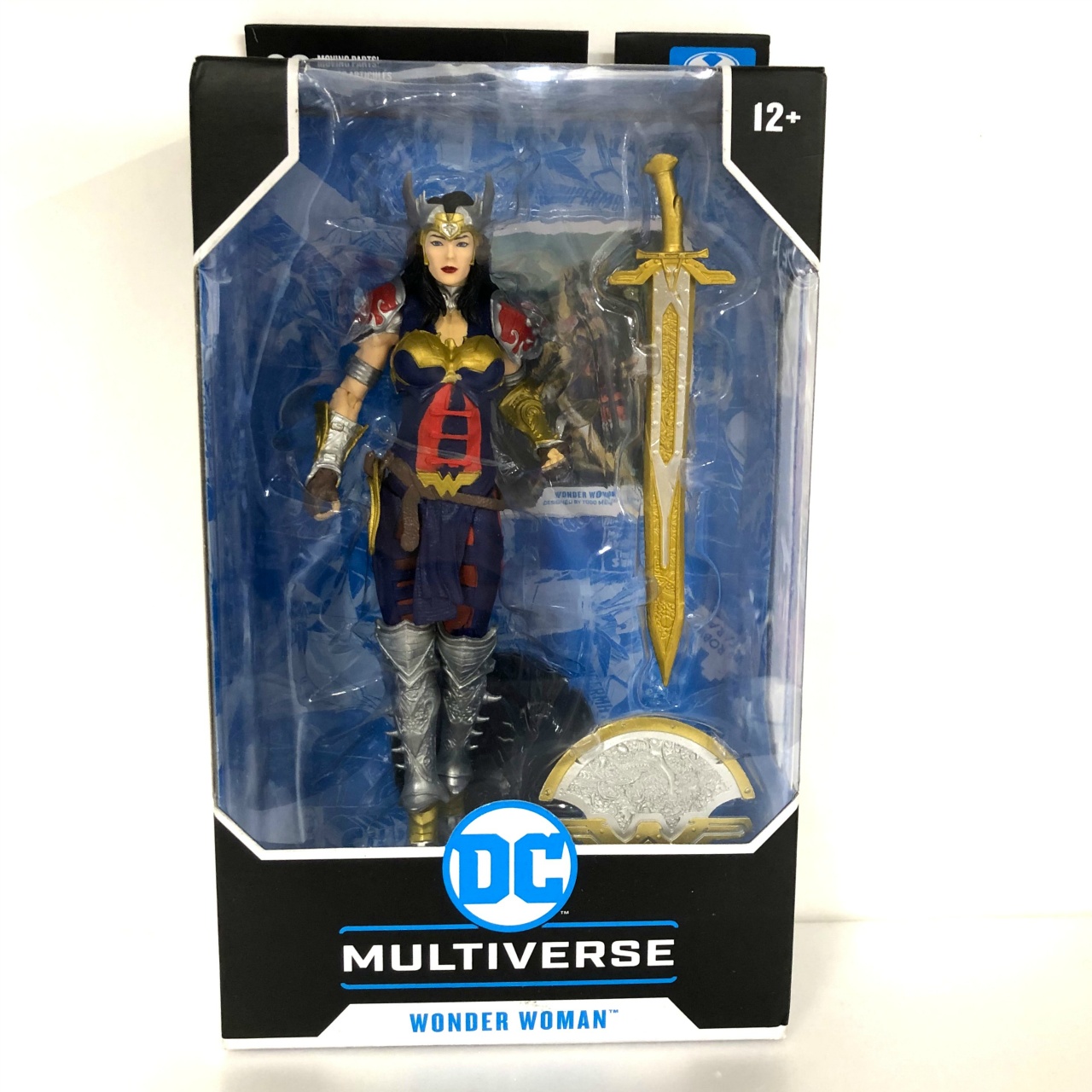 マクファーレントイズ DCマルチバース 7インチ・アクションフィギュア #076 ワンダーウーマン(Tod McFarlane Version)