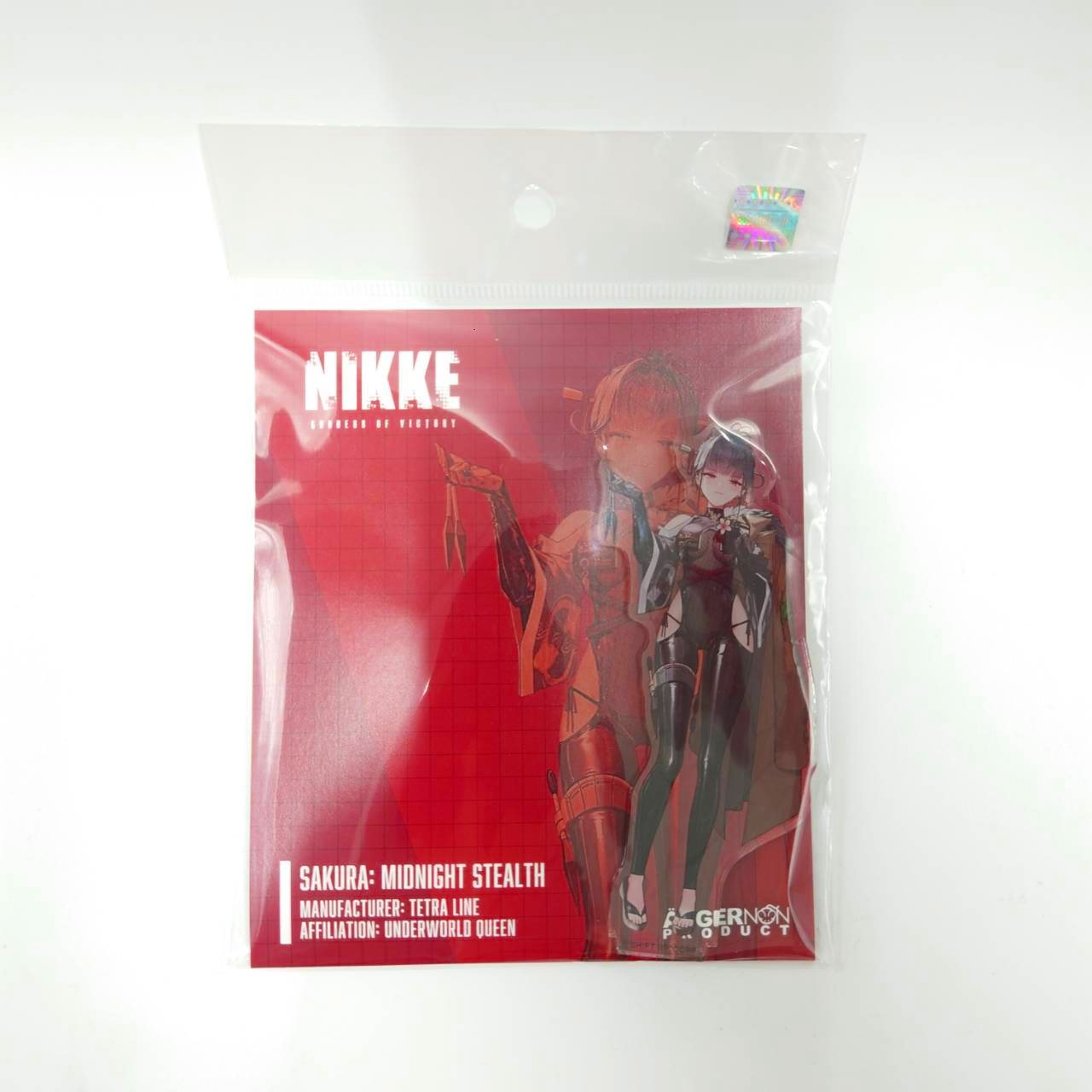 Goddess of Victory: NIKKE Acrylic Stand Sakura: Black Night Secret