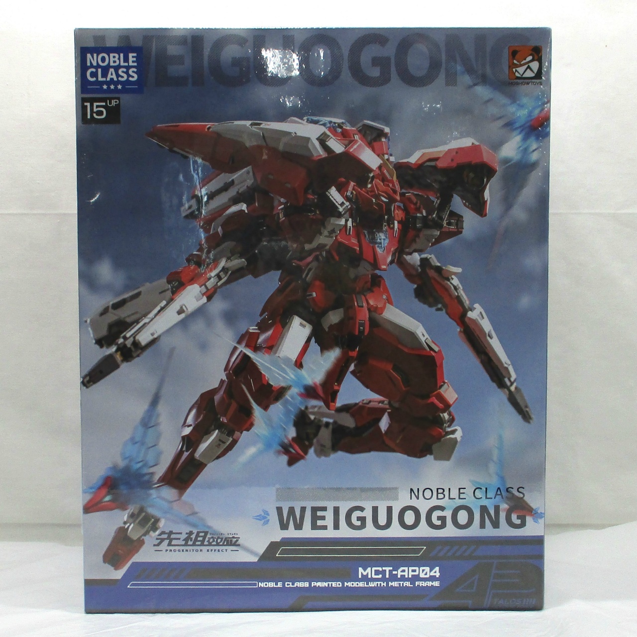 プロジェニターエフェクト 至臻級 衛国公 可動フィギュア[MOSHOWTOYS] 豊富な武器パーツとエフェクトで多彩なアクションが楽しめる！可動