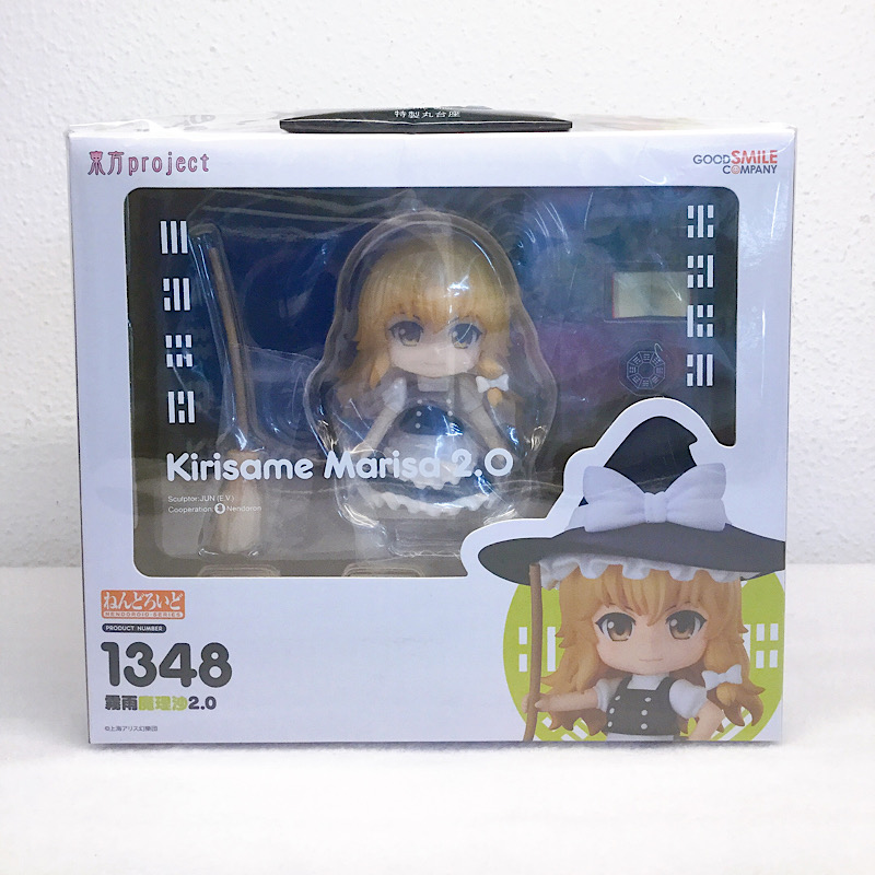 ねんどろいど No.1348 霧雨魔理沙2.0 GOODSMILE ONLINE SHOP 予約特典「特製丸台座」付(東方Project)