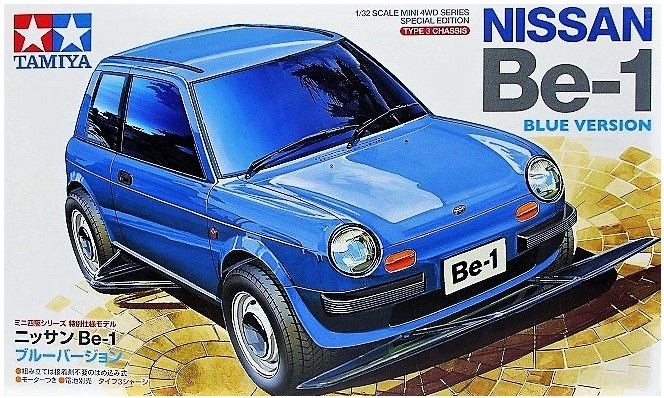 タミヤ ミニ四駆 日産 Be-1 ブルーバージョン 特別仕様モデル