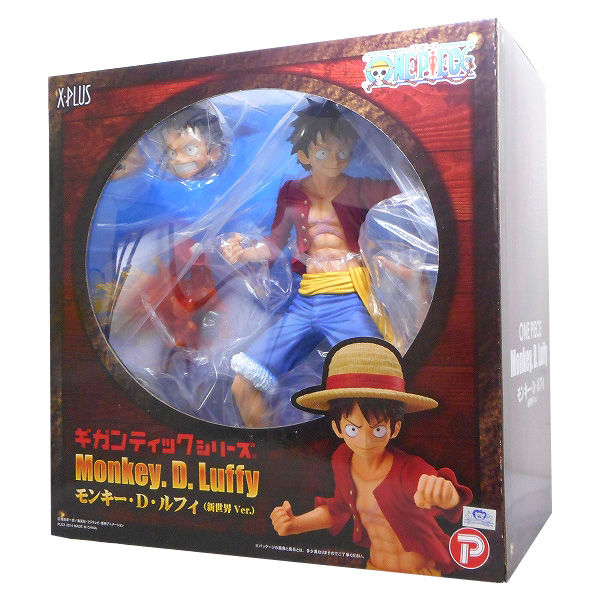 ワンピース ギガンティックシリーズ ONE PIECE モンキー・D・ルフィ 新世界Ver.