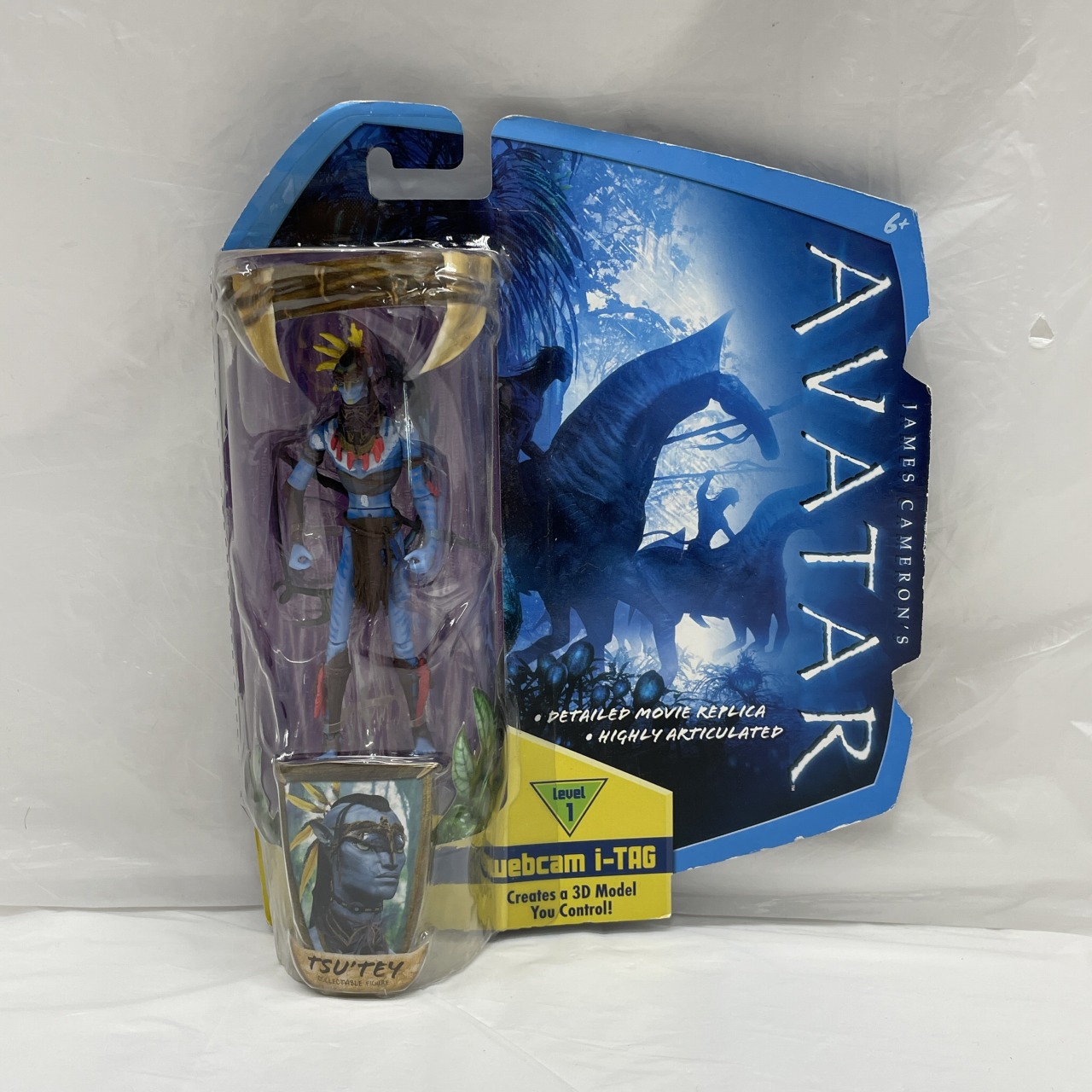 MATTEL James Cameron's AVATAR webcam i-TAG COLLECTABLE FIGURE Tsu'tey(ツーテイ)