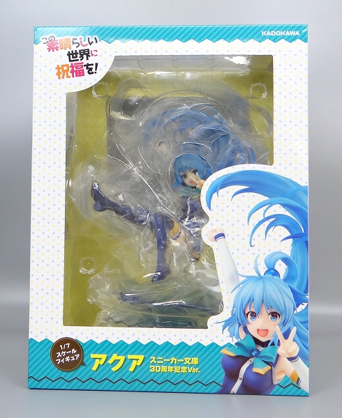 KADOKAWA KonoSuba Aqua Sneaker Bunko 30th Anniversary Ver. 1/7 PVC