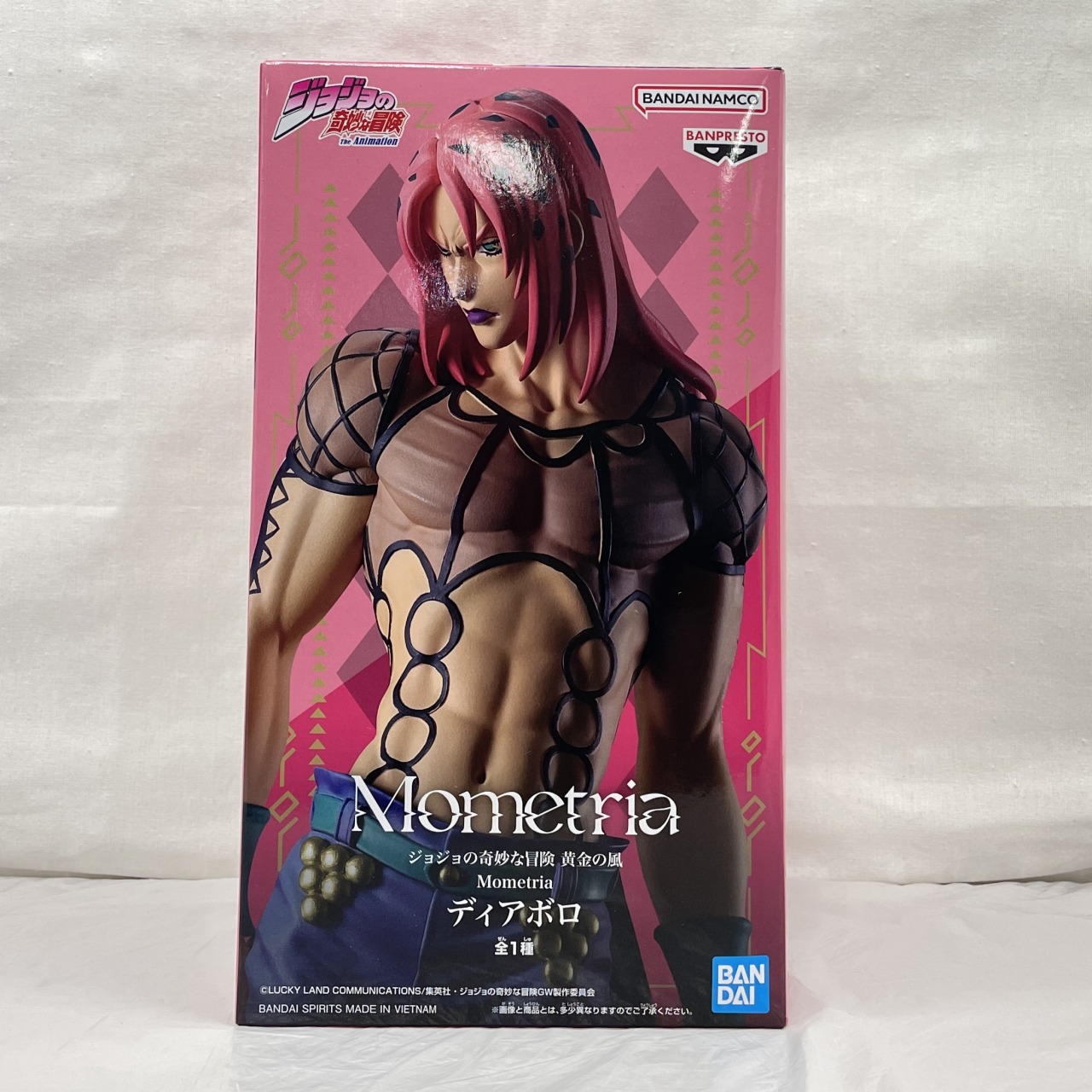 バンダイスピリッツ ジョジョの奇妙な冒険 黄金の風 Mometria ディアボロ