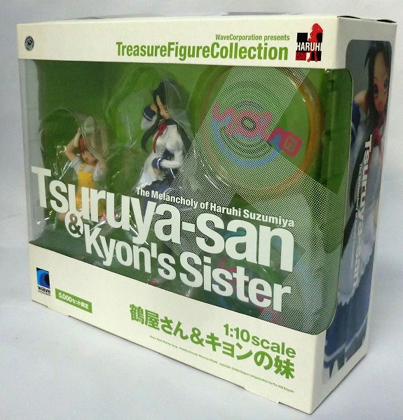 WAVE Tsuruya-san and Kyon Sisters Set 1/10 PVC