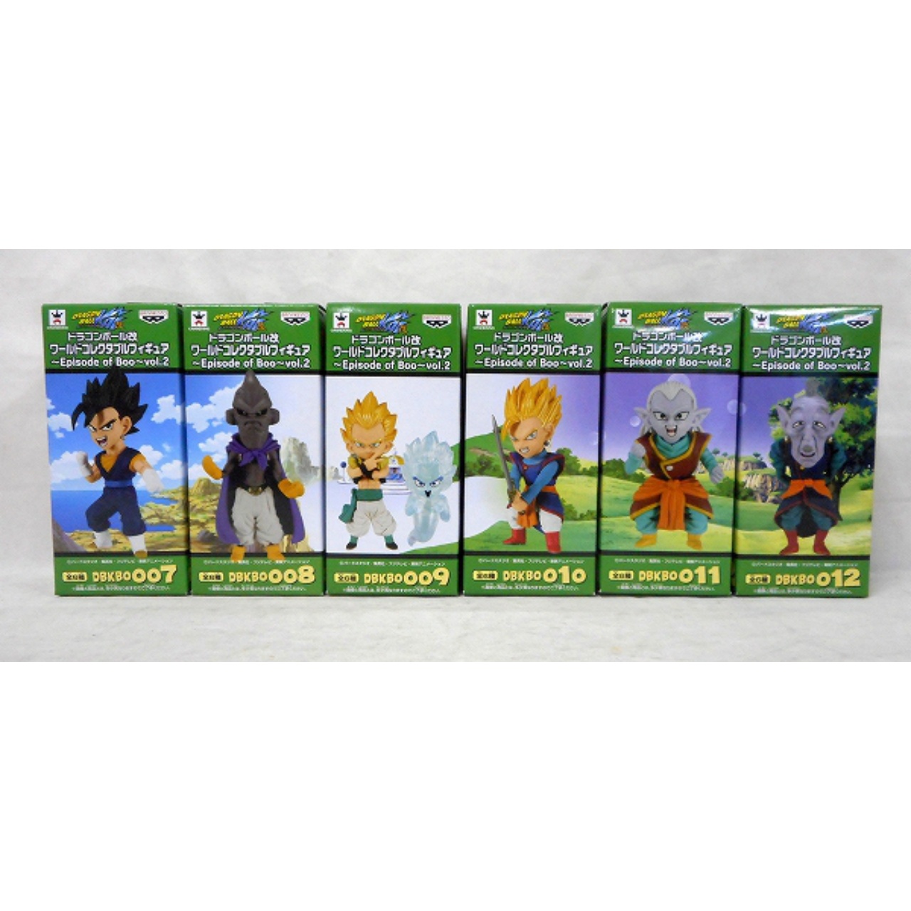 ドラゴンボール改 コレクタブル episode of boo vol.2 全6種 ドラゴンボール改 ワールドコレクタブルフィギュア Episode of Boo Vol