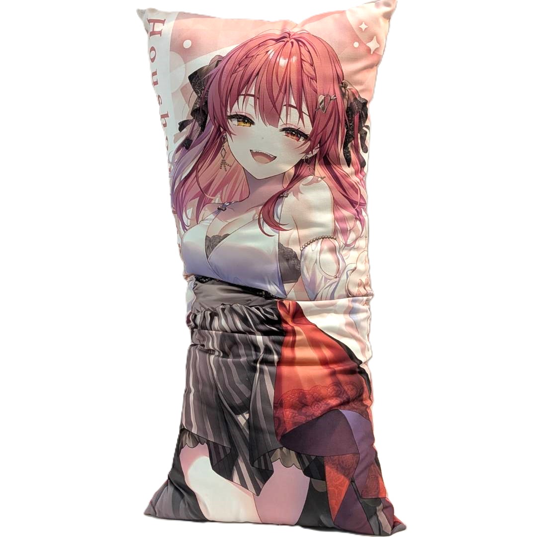 Hololive GiGO Exclusive Long Cushion: Houshou Marine