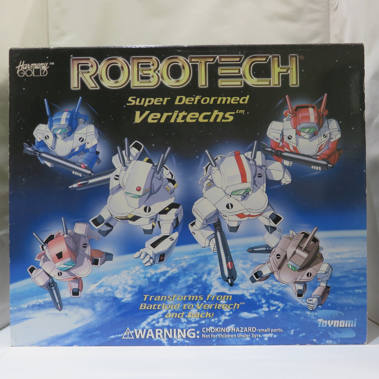 ROBOTECH super Deformed veritechs(ロボテック ベリテック マクロス デフォルメ)クリアver.