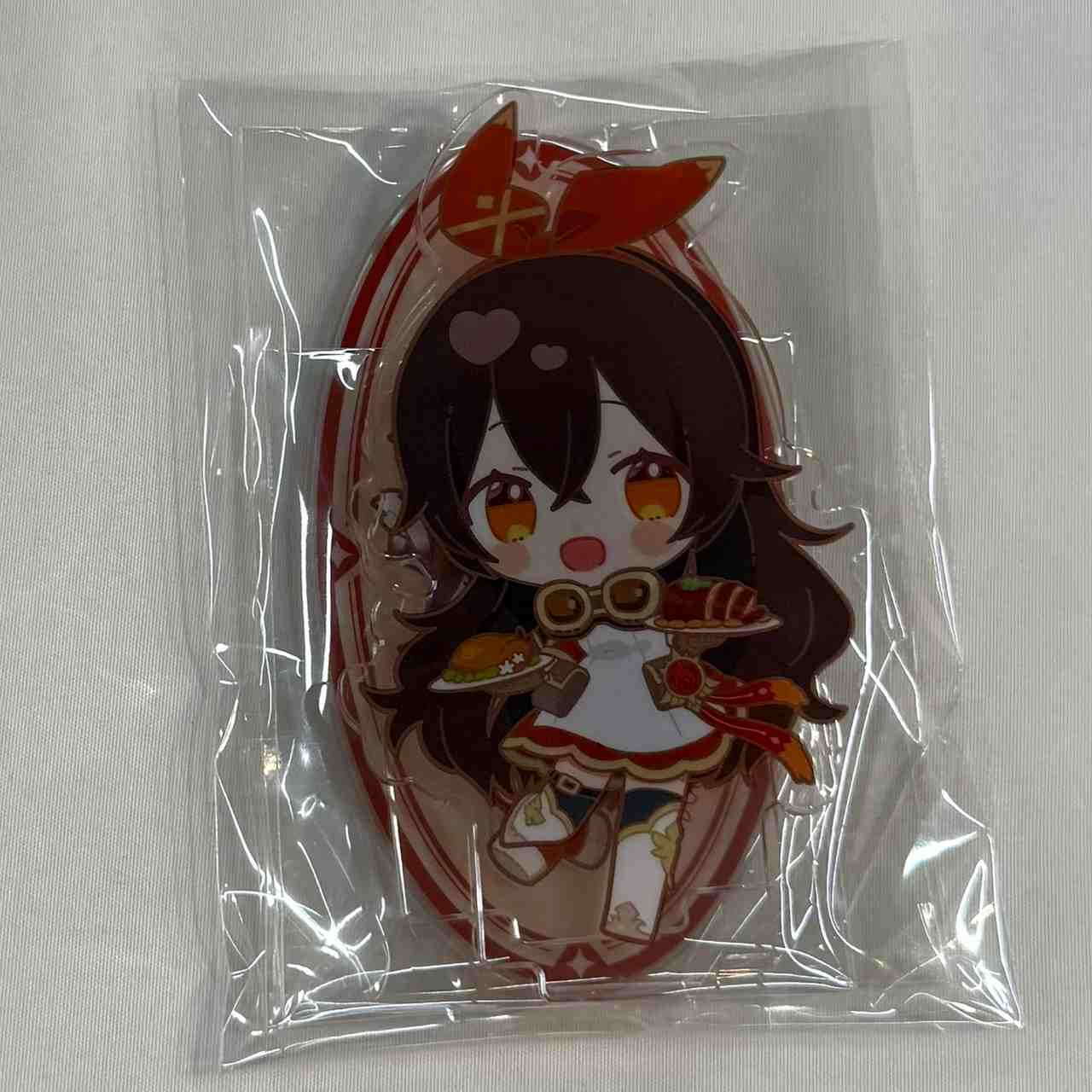 原神×SWEETS PARADISE -そよ風の饗宴- ちびキャラ トレーディングアクリルスタンド アンバー