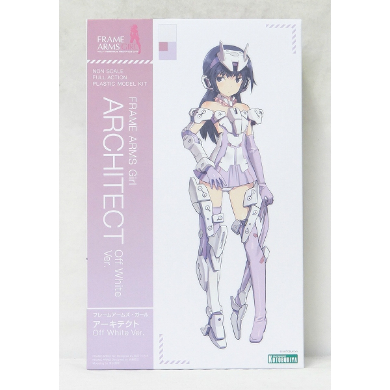 Kotobukiya Plastic Model Frame Arms Girl Architect Off White ver.