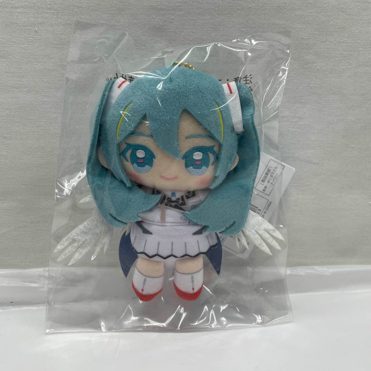 Chibiぬいおすわりマスコット 初音ミク×ウイングガンダムゼロEW