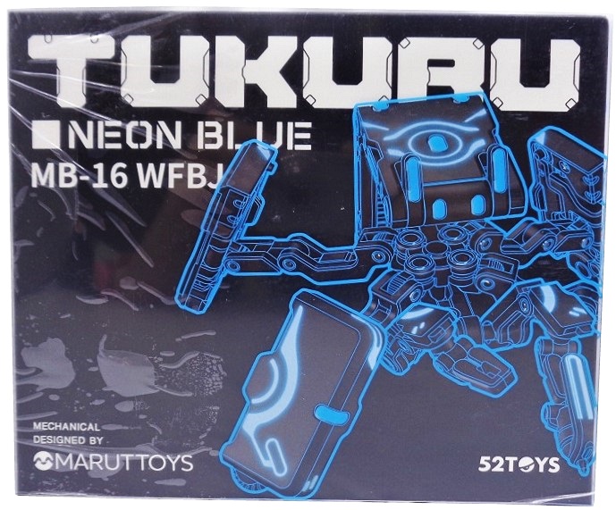 イベント限定 52TOYS MEGABOX (メガボックス) MB-16WFBJ ツクル ネオンブルー