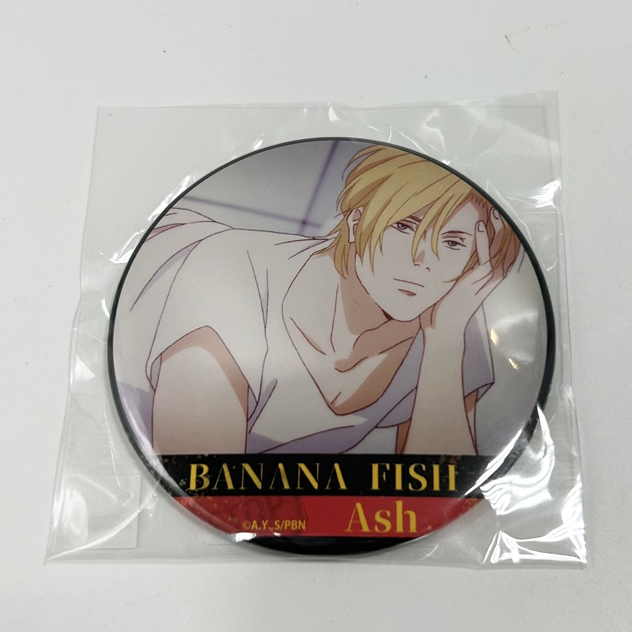 BANANA FISH 缶バッジ デザイン04(アッシュ・リンクス/D)