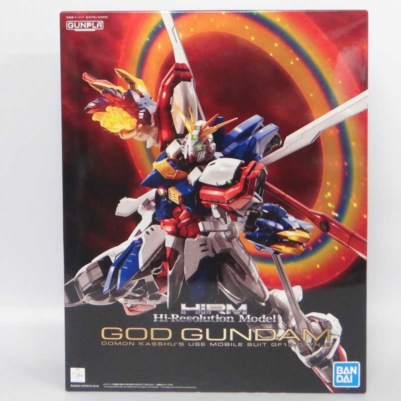 Bandai Spirits 1/100 Hi-Resolution Model God Gundam Domon Kasshu Use Mobile Suit GF13-017NJII