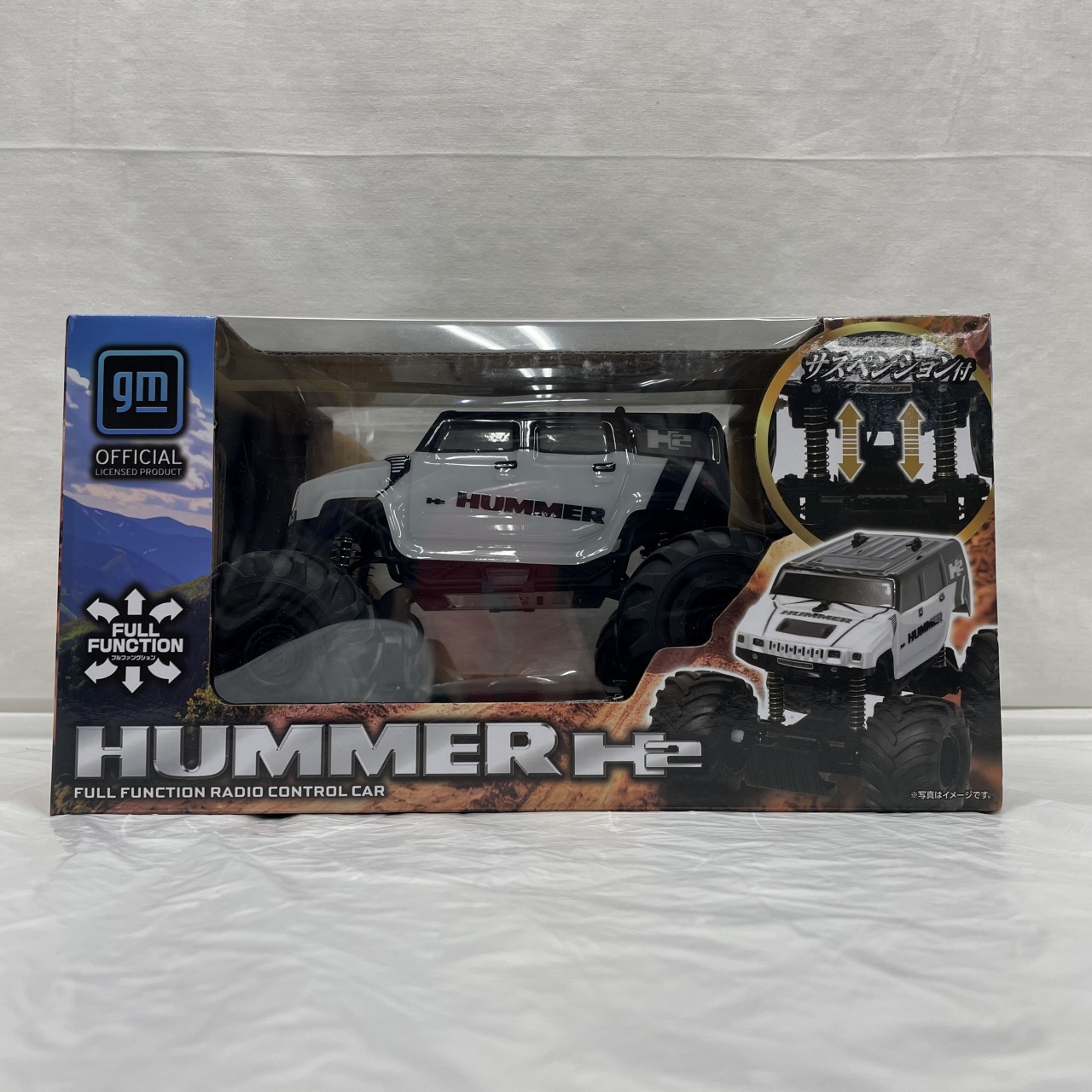 ピーナッツクラブ フル ファンクション ラジコンカー ハマー H2 (白)